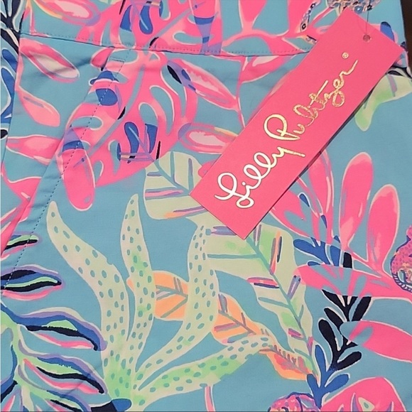 NWT Lilly Pulitzer Ocean View Short Youve Been Spotted 5” Inseam Size XS - Picture 5 of 7
